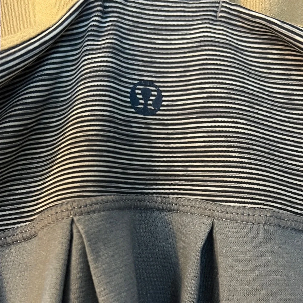 Lululemon Athletica Gray Racerback Tank Top - Picture 3 of 5